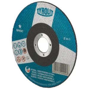 Tyrolit BASIC 2-in-1 Cut-Off Wheel 125mm x 3.0 x 22.23 (291948) - Cutting Disc